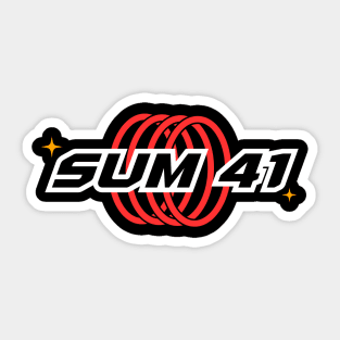 Sum 41 // Ring Sticker